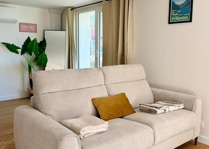 Apartment Equipe Avec Jardin - Calme & Cosy Tarbes